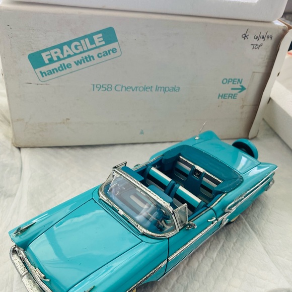 1958 Impala Die Cast Replica car - Picture 3 of 5